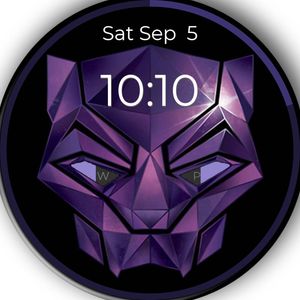 Black Panther Purple by nuker