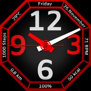 Red Octagon by $ven$