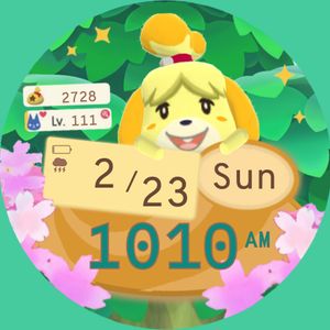 AC Green Bloom Ed (Isabelle) by Jemew