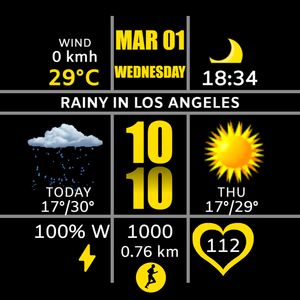 Themable Animated Weather 7 by Mario
