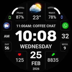 WFP 346 Digital watch face by WFProduction by Alexandr Kovalev