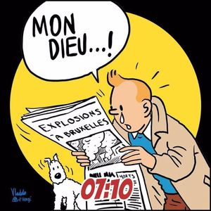 Pray for Brussels by Ariel