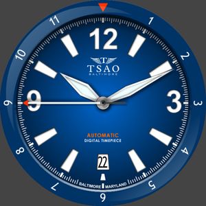 Tsao Baltimore Legacy Blue by Kamensek Timepieces