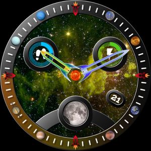 Space - Moonphase v3 by orz0