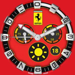 Ferrari watchface by didjan