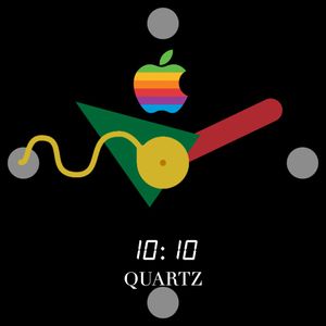 Apple Watch 1995/Digital/Black by sq!
