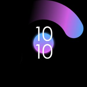Neon Gradient: Blue Pink by juris
