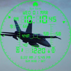 Fighter Jet HUD Moving Target by Ray Hope