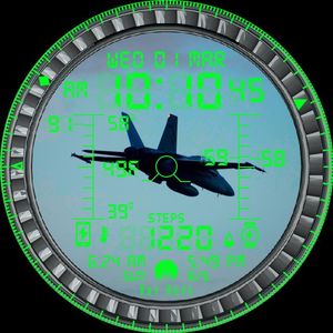 Fighter Jet HUD by Ray Hope
