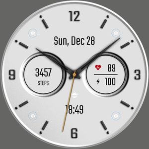 DADAM58W: Analog Watch Face by DADAM Watch Faces