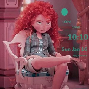 Modern Merida from Brave by Ally Andreea