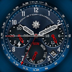 Non-stop Chrono (Bluish) by Peter