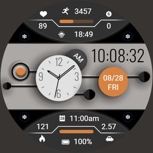 【Custom】Dark Grey Ink Orange by ZKin