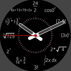 Math Clock by TymekTM