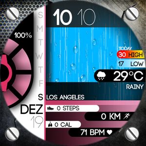Weather Pink Window by CKG