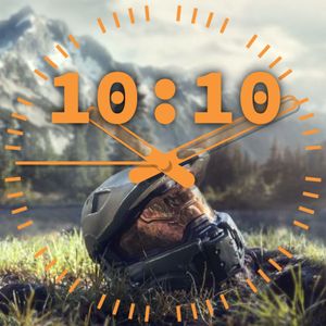 Halo clock by Sangheili