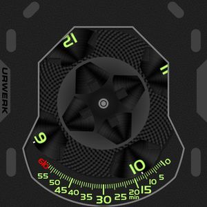 URWERK UR-105TA Black by Mellin