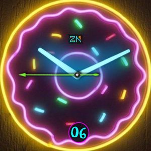 Neon Donut by Rod
