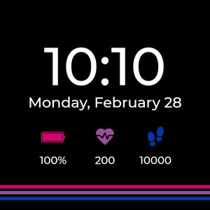 Simple Bi Pride <3 by Natalie