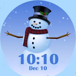 Snow Dude Christmas by XHour
