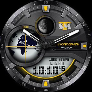 TSM Earth & Moon Yellow by TaSiMa