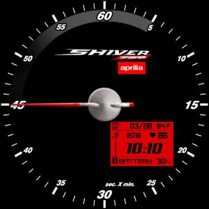 aprilia Shiver 750 tachometer by curtopex