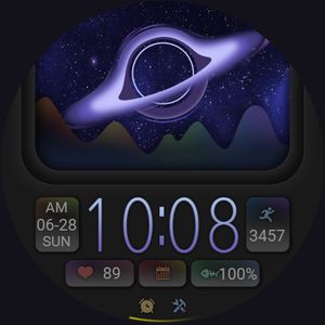 Starry Sky Widget by ZKin