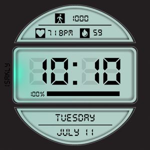 Sport Digital Blue Simple by iSakly