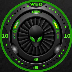 Glorious Green Alien by Gizmo411