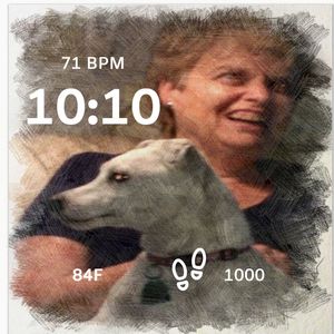 A Woman and her Dog by Atvrider
