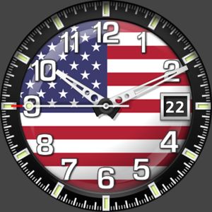 KT Flag Sphere (Set 1) N Amer. by Kamensek Timepieces