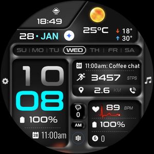 ML2U 380ʷᶠᶠ Tactical WatchFace by ML2U