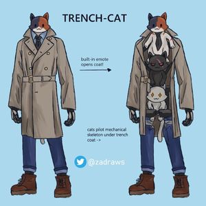 not 2 cats in a trench coat profile picture