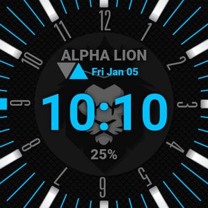 Alpha Lion: Dark Theme Digital by Alpha Lion by Pulinckx