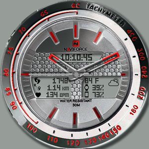 Naviforce Silver&Red by TaSiMa
