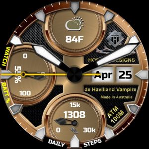 RAAF de Havilland Vampire by Hosfam Designs