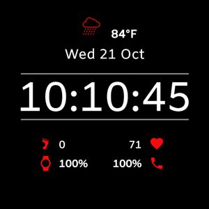 Black&Red digital stats by Jonny Flack