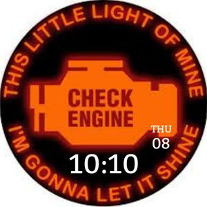 Check Engine Light by BarbarianDiva