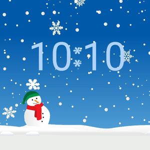 A Snowman in a Winter Scene by CompuChip