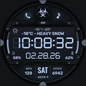 WFP 347 Infinity watch face by WFProduction by Alexandr Kovalev