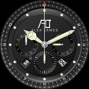 Alex James - AJ300 Chronograph by Kamensek Timepieces