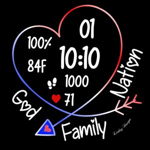 God, Family, Nation by Linlay Designs™