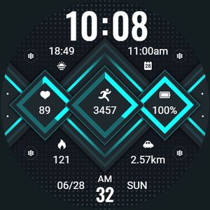 Blue Geometry【Customize】 by ZKin