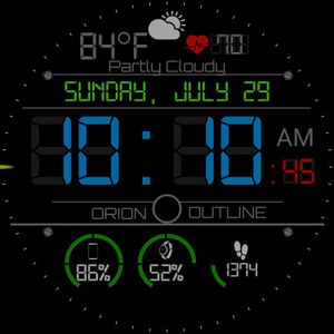 Mk-16 Gauges Blue Low Light by Sirius Designs