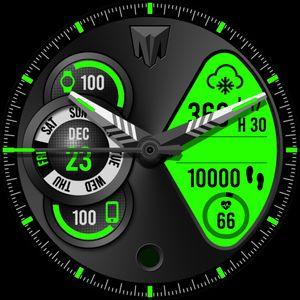 HY001 Black/Green by Merge Labs