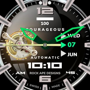 COURAGEOUS by Rock Ape Designs - RAD Watch Co.