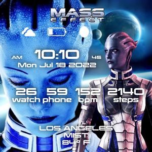 Mass Effect: Liara T'Soni by S7R4NGER