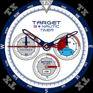 TX-CR33 Target Nautic Timer by Tombot