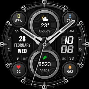 WFP 327 Hybrid watch face by WFProduction by Alexandr Kovalev