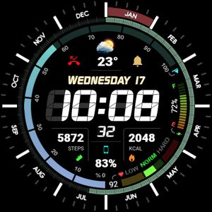 WFP 321 Digital Watch Face by WFProduction by Alexandr Kovalev